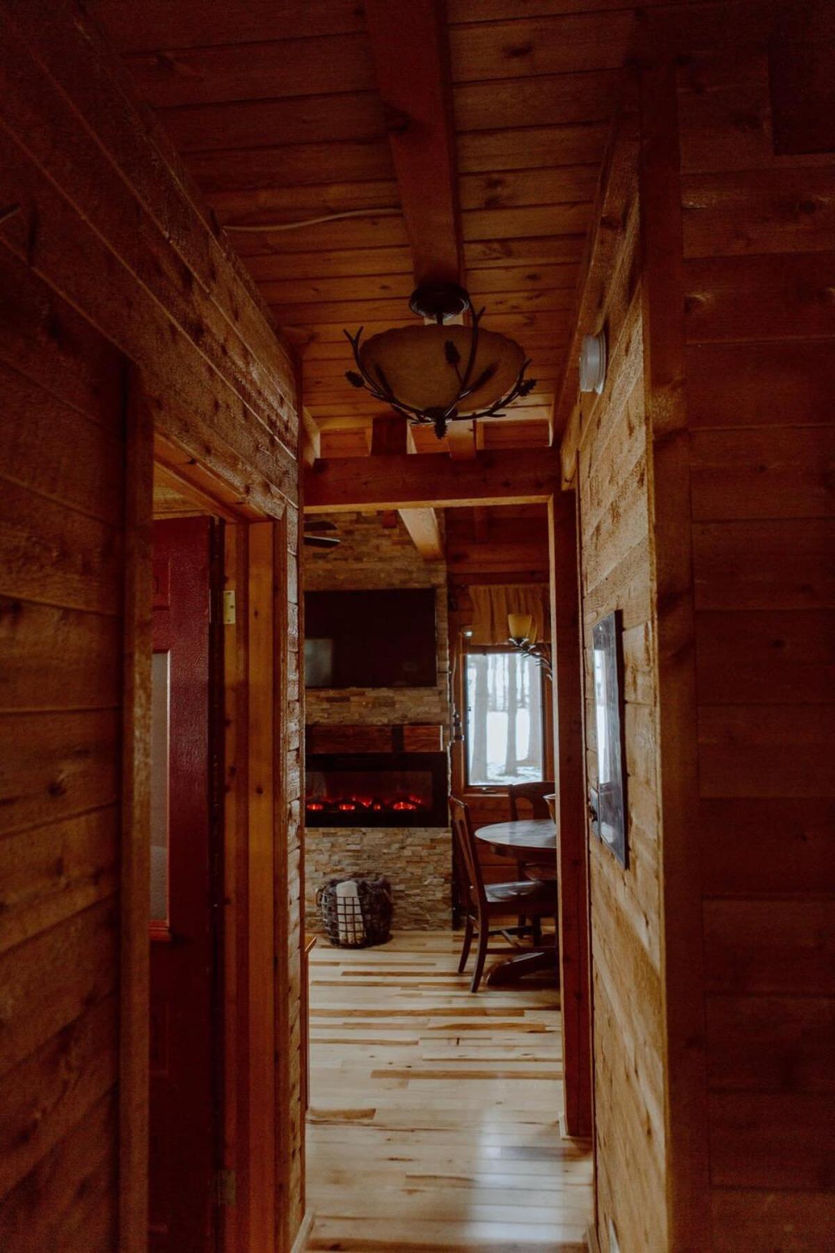 Thompsonville Crystal Mountain Cabin-Shuttle Pass Included! מראה חיצוני תמונה